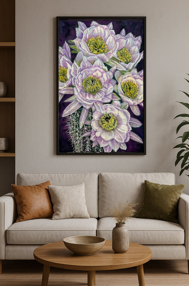 Desert Sunflowers | Cactus Flower Fine Art by M.S. Miller