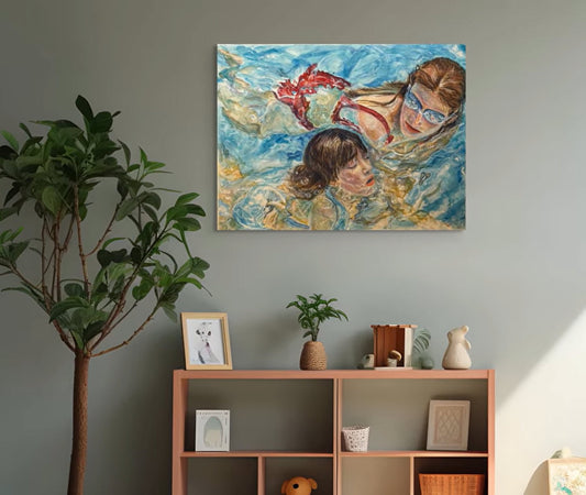 Arethusa | Contemporary Realism Watercolor by M.S. Miller