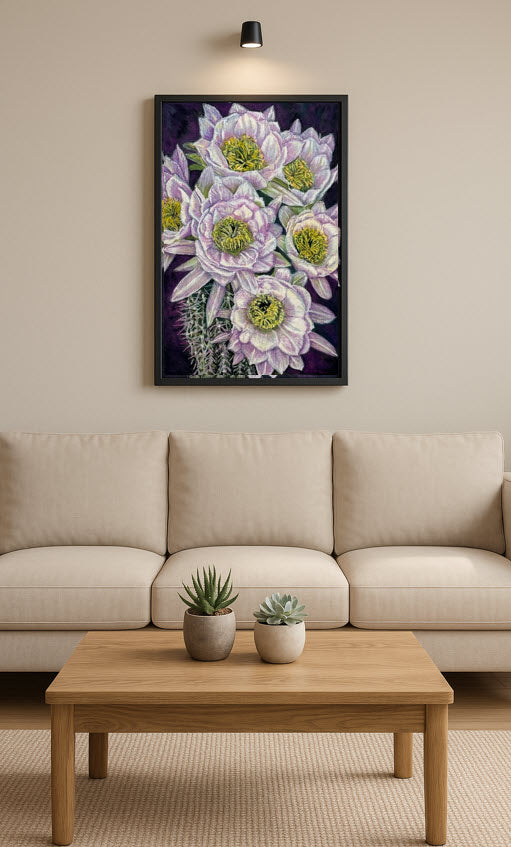 Desert Sunflowers | Cactus Flower Fine Art by M.S. Miller