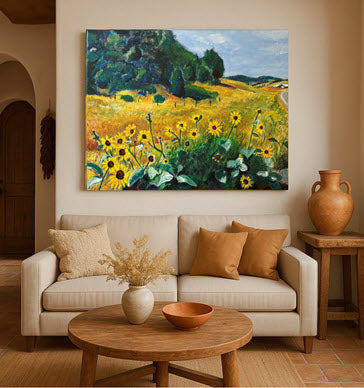 Black Hills Black‑Eyed Susans | By M. S. Miller