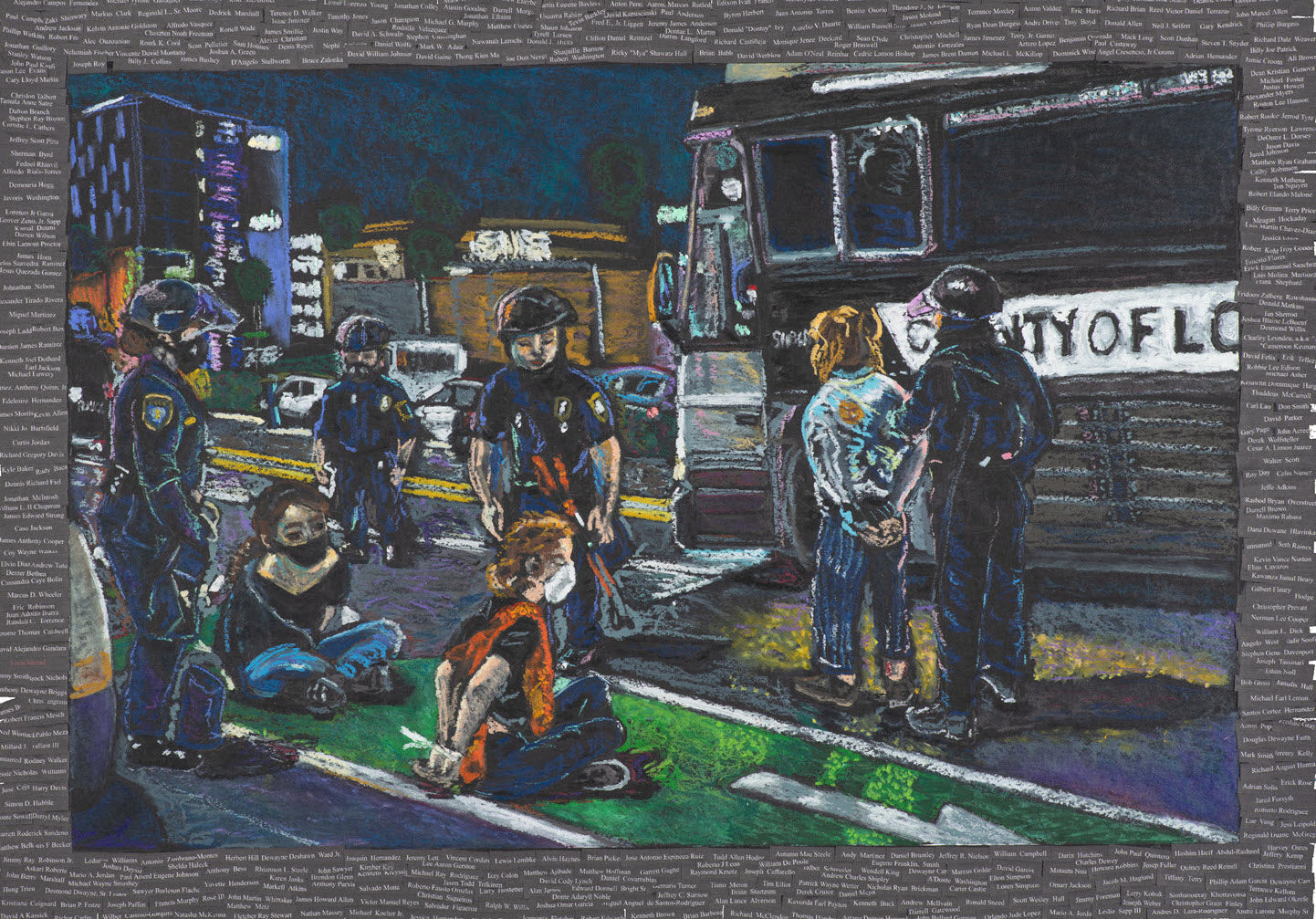Protest by M.S. Miller