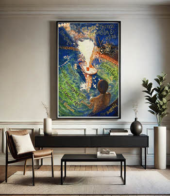 Fire-Bringer | Contemporary Expressionist Mixed Media